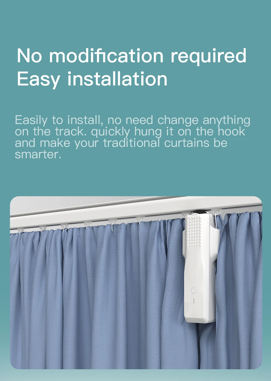 Zigbee Smart Curtain Robot Upgraded Tuya Curtain Driver For Roman I Type U Type Curtains Track Alexa Google Home Voice Control