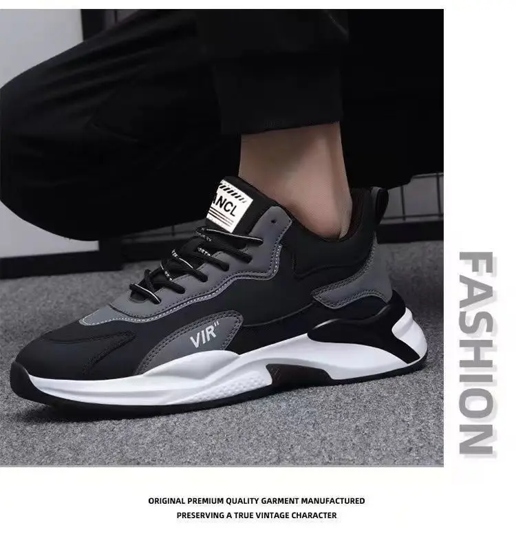 New Men's All-Match Mesh Casual Shoes – Breathable, Deodorant, Soft Bottom Sneakers for Spring and Autumn
