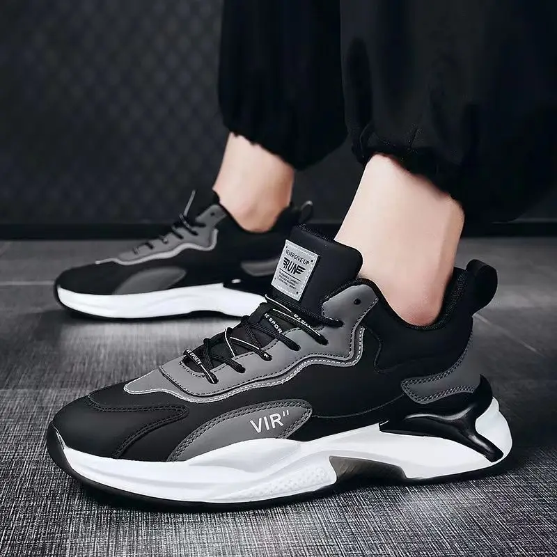 New Men's All-Match Mesh Casual Shoes – Breathable, Deodorant, Soft Bottom Sneakers for Spring and Autumn