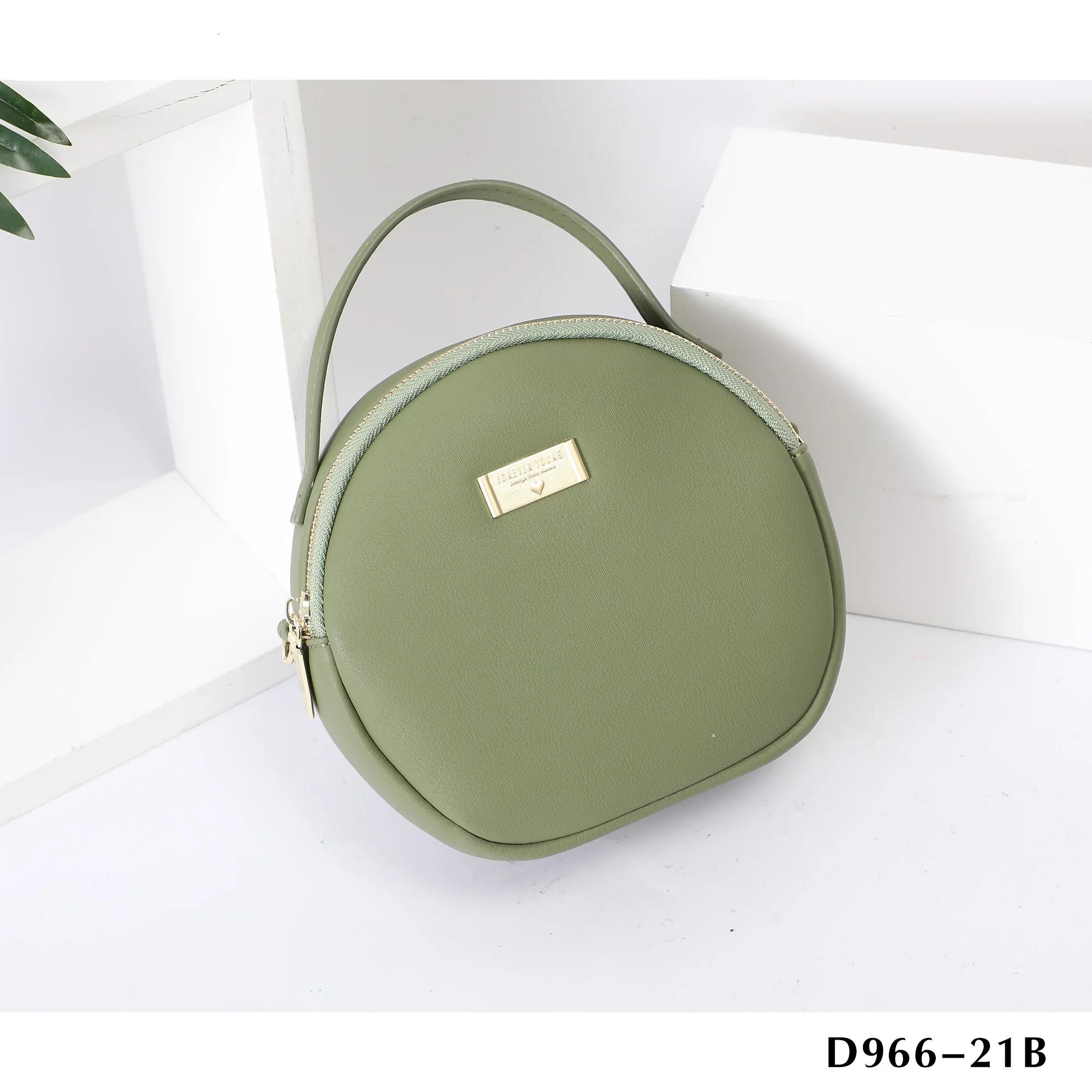 Small women round bag Simple Casual crossbody bag for women pu leather shoulder bag brand lady tote bag purse