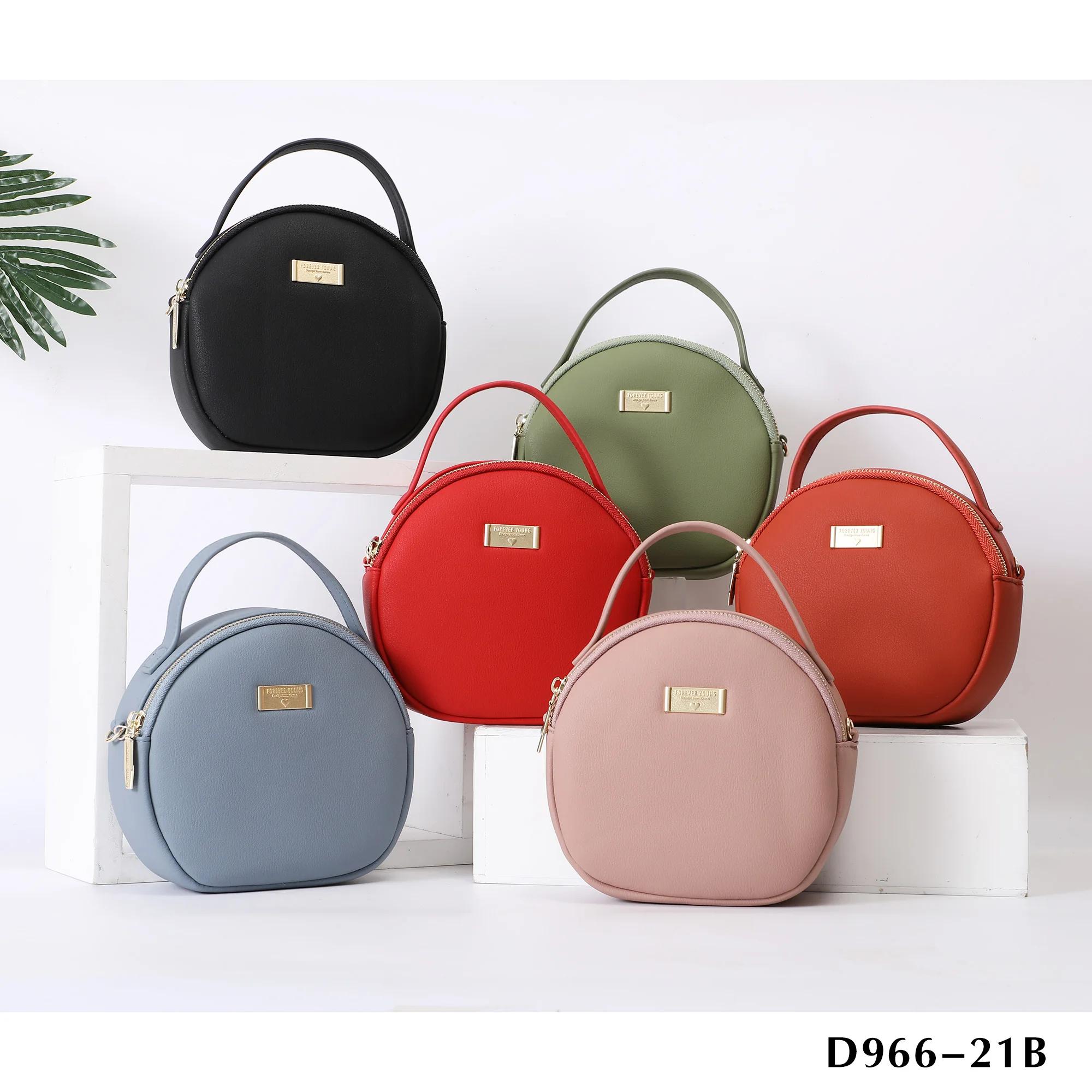Small women round bag Simple Casual crossbody bag for women pu leather shoulder bag brand lady tote bag purse