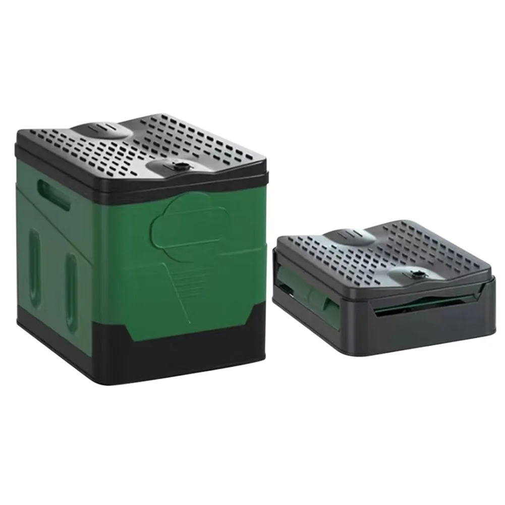 Car Toilet Bucket Strong Bearing Capacity Trash Can for Tour Emergency Self-driving Travel Portable Outdoor Camp Folding Toilet