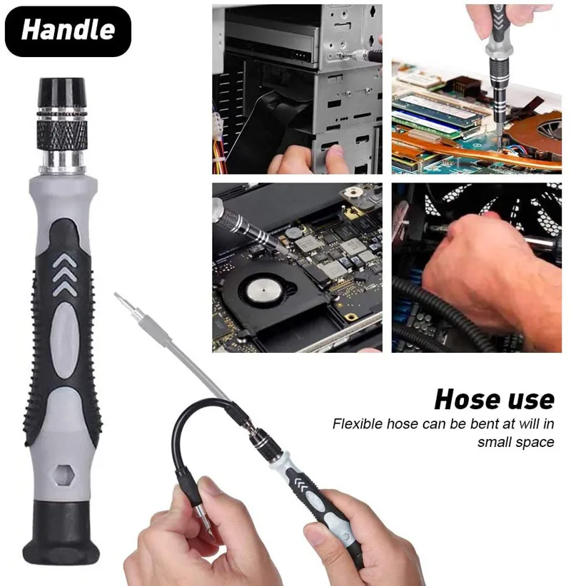 Labor-Saving Ratchet Screwdriver Set Household Combination Toolbox Hardware Magnetic Screw Driver Kit Bits Torx Screwdrivers