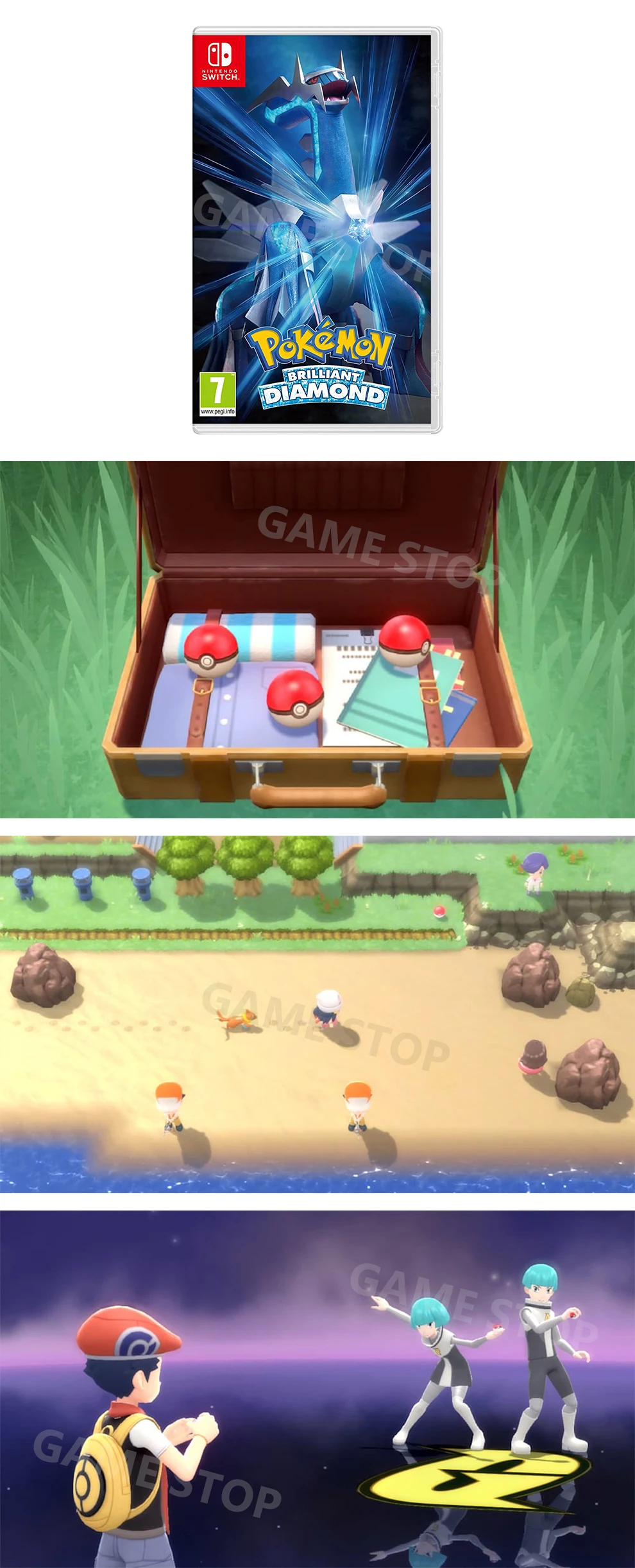 Pokemon Brilliant Diamond - Nintendo Switch Game Deals 100% Official Physical Game Card Genre Action RPG for Switch OLED Lite