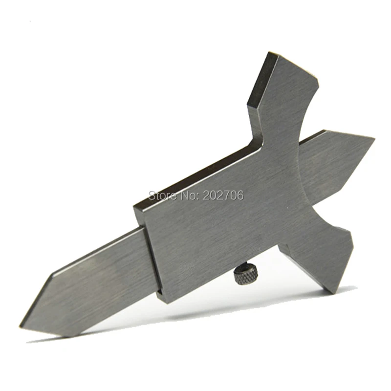 Welding Gauge Weld Inspection Gage Weld Seam Bead/Fillet/Crown Test Ulnar Ruler Degree Angle Measure tool HI-LO PipeFeeler Gauge