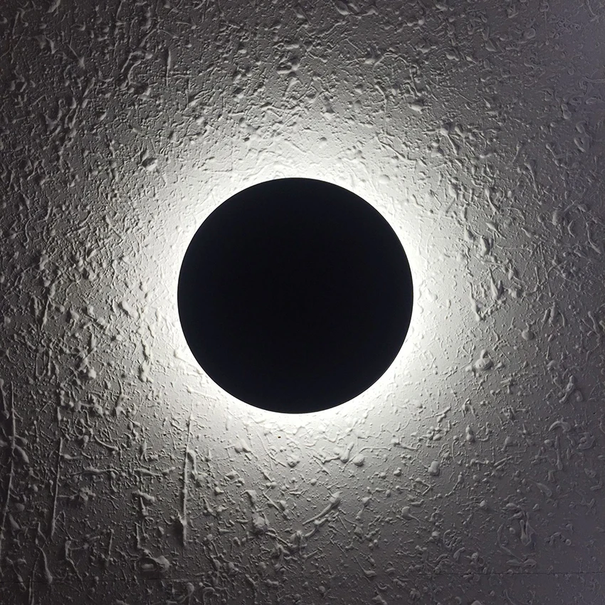 Outdoor Waterproof Wall Lamps Round Aluminum Wall Light Garden Porch Terrace Wall Lighting Corridor Balcony Wall Sconce AU85