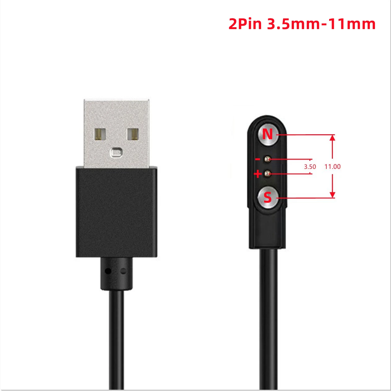 Black(2P 3.5mm-11mm)