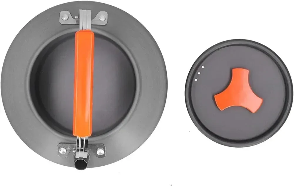 Y1 kettle camping cooker 1.1L teapot coffee pot picnic teapot portable tea brewing camping tea stove camping outdoor cookware