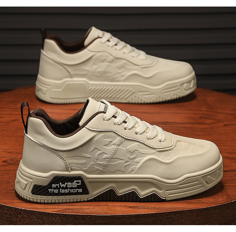 CYYTL Skateboard Shoes Leather Mens Sneakers Casual Outdoor Platform Fashion Luxury Designer Sports Walking Running Work Tennis