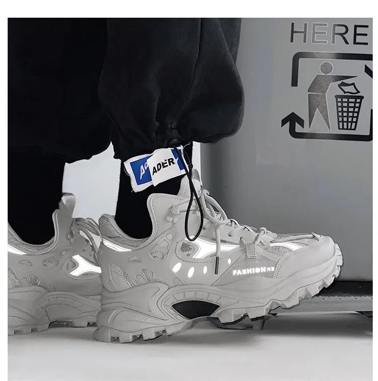 Men Sneakers Designer Brand Platform Casual Shoes Man 2024 Height Increase Chunky Skateboard Footwear Tenis Masculino Zapatillas