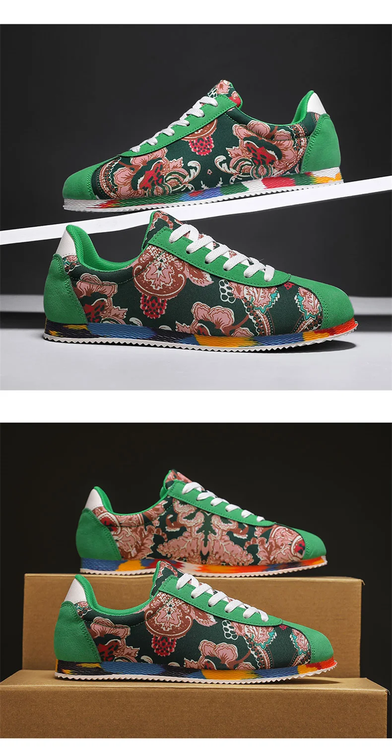 Classic Men’s Luxury Canvas Sneakers Breathable Vulcanized Shoes Men Flat Plimsolls Low Skateboard Casual Shoes Men Espadrilles