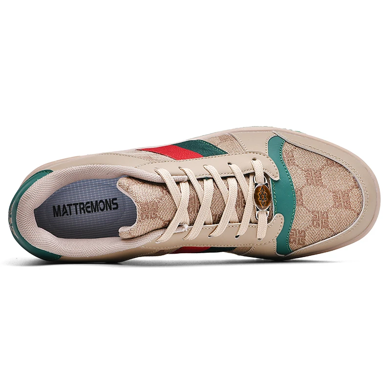 Men Women Outdoor Designer Leather Shoes Classic Sports Shoes Lace up Skateboard Board Shoes Walking Leisure Running Sneakers