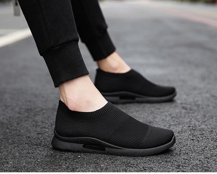 Womens Light Running Shoes Jogging Shoes Breathable Women Sneakers Slip On Loafer Shoe Momens Casual Shoes Unisex Sock Shoes