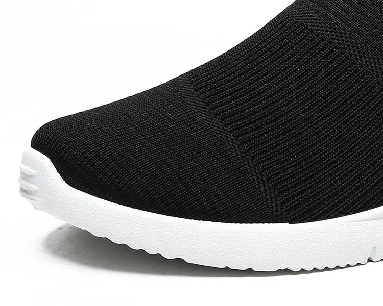 Womens Light Running Shoes Jogging Shoes Breathable Women Sneakers Slip On Loafer Shoe Momens Casual Shoes Unisex Sock Shoes