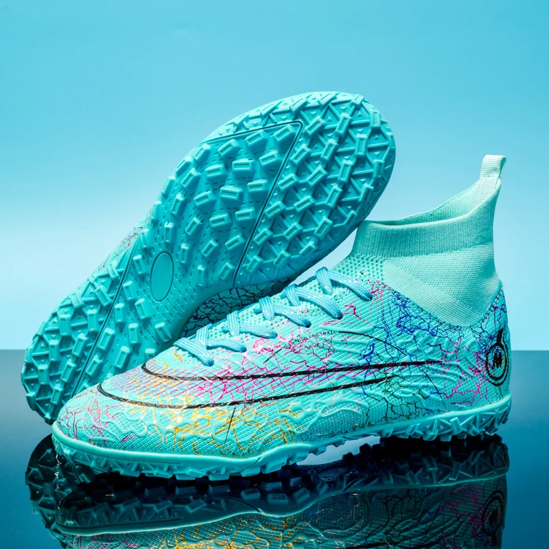 ALIUPS 33-45 Professional Children Football Shoes Soccer Shoes Man Football Futsal Shoe Sports Sneakers Kids Boys Soccer Cleats