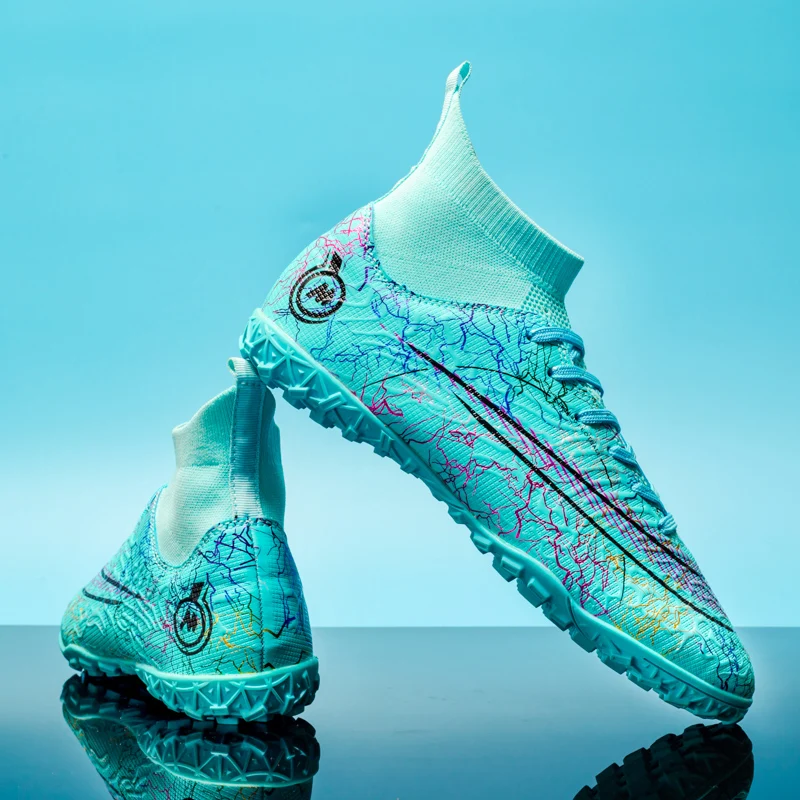 ALIUPS 33-45 Professional Children Football Shoes Soccer Shoes Man Football Futsal Shoe Sports Sneakers Kids Boys Soccer Cleats