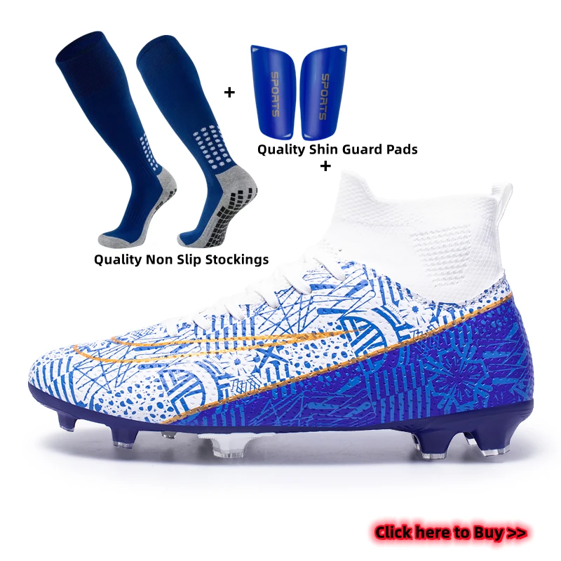 ALIUPS 33-45 Professional Children Football Shoes Soccer Shoes Man Football Futsal Shoe Sports Sneakers Kids Boys Soccer Cleats