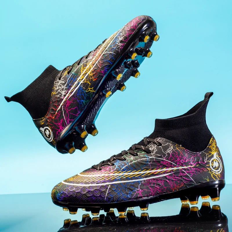 ALIUPS 33-45 Professional Children Football Shoes Soccer Shoes Man Football Futsal Shoe Sports Sneakers Kids Boys Soccer Cleats