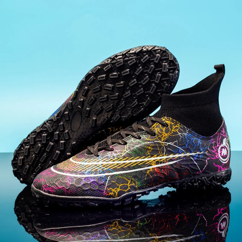 ALIUPS 33-45 Professional Children Football Shoes Soccer Shoes Man Football Futsal Shoe Sports Sneakers Kids Boys Soccer Cleats