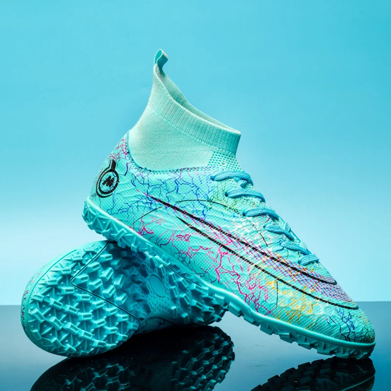 ALIUPS 33-45 Professional Children Football Shoes Soccer Shoes Man Football Futsal Shoe Sports Sneakers Kids Boys Soccer Cleats