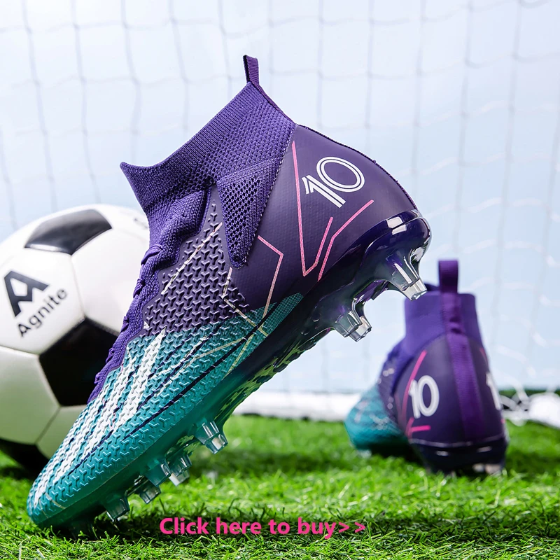 ALIUPS 33-45 Professional Children Football Shoes Soccer Shoes Man Football Futsal Shoe Sports Sneakers Kids Boys Soccer Cleats