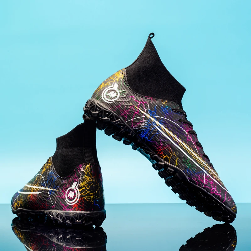 ALIUPS 33-45 Professional Children Football Shoes Soccer Shoes Man Football Futsal Shoe Sports Sneakers Kids Boys Soccer Cleats