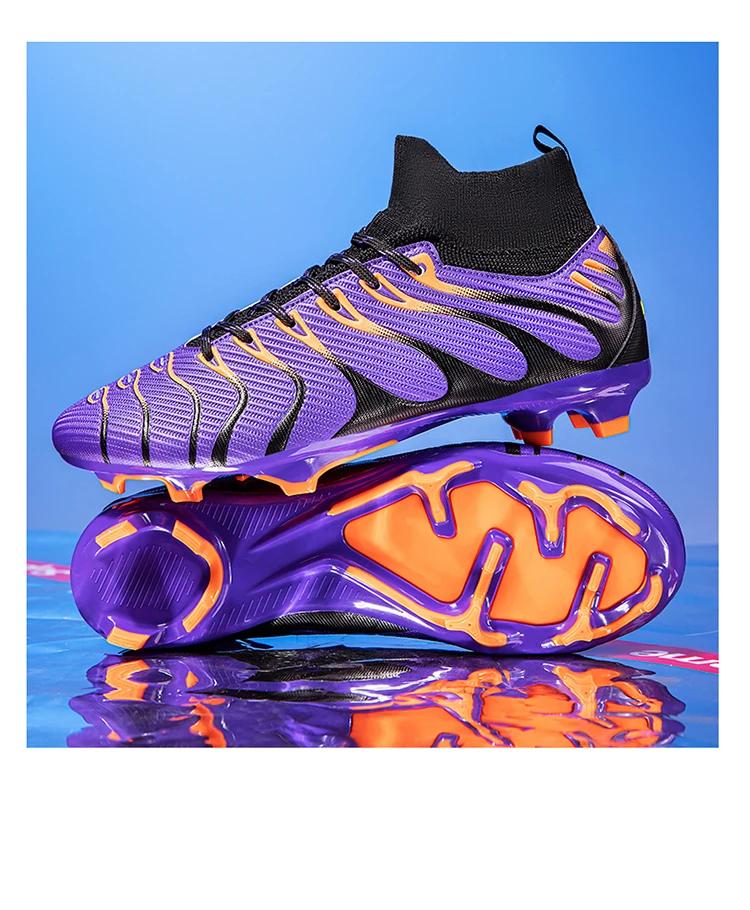 Soccer Cleats Men Sneakers Soccer Shoes Breathable Adult Kids TF/FG Football Boots Professional Trend Futsal Drop Shipping Sport