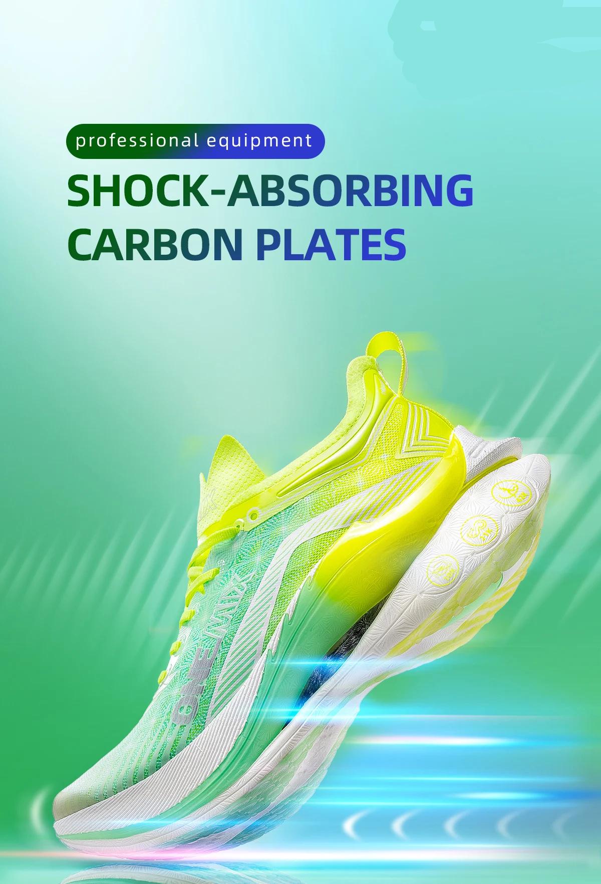 ONEMIX 2024 Carbon Plate Marathon Running Racing Shoes Professional Stable Support Shock-relief Ultra-light Rebound Sneakers